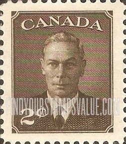 FindYourStampsValue: Official Stamps - King George VI overprinted in black