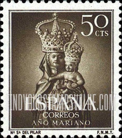 FindYourStampsValue: Virgin Of the Pillar