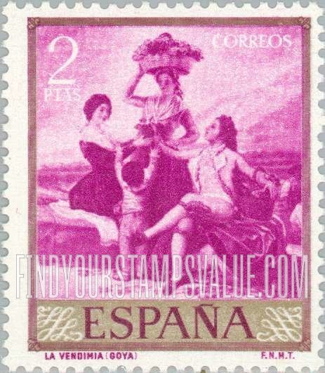 FindYourStampsValue: Goya Paintings: The Vintage