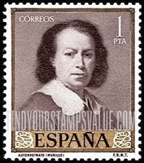 FindYourStampsValue: Murillo Self-portrait