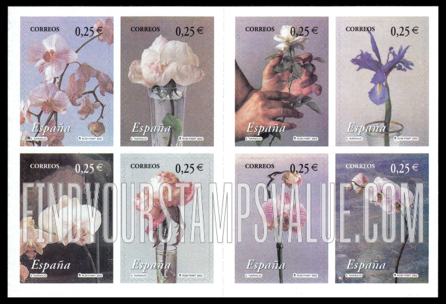 FindYourStampsValue: Flowers