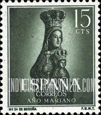 FindYourStampsValue: Virgin Begoña