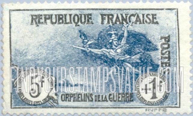 FindYourStampsValue: SEMI-POSTAL - “La Marseillaise”: Types of 1917-19