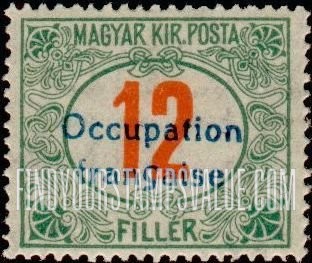 FindYourStampsValue: POSTAGE DUE STAMPS - Numeral Value: Overprinted “Occupation francaise”