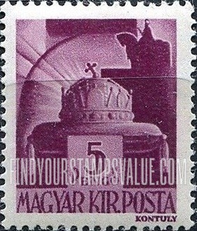 FindYourStampsValue: Crown of Saint Stephen