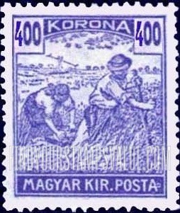 FindYourStampsValue: Harvesting Wheat: Types of 1916-18