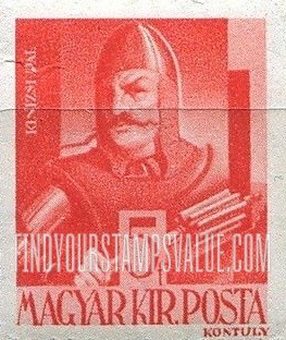 FindYourStampsValue: Portraits - Paul Kinizsi