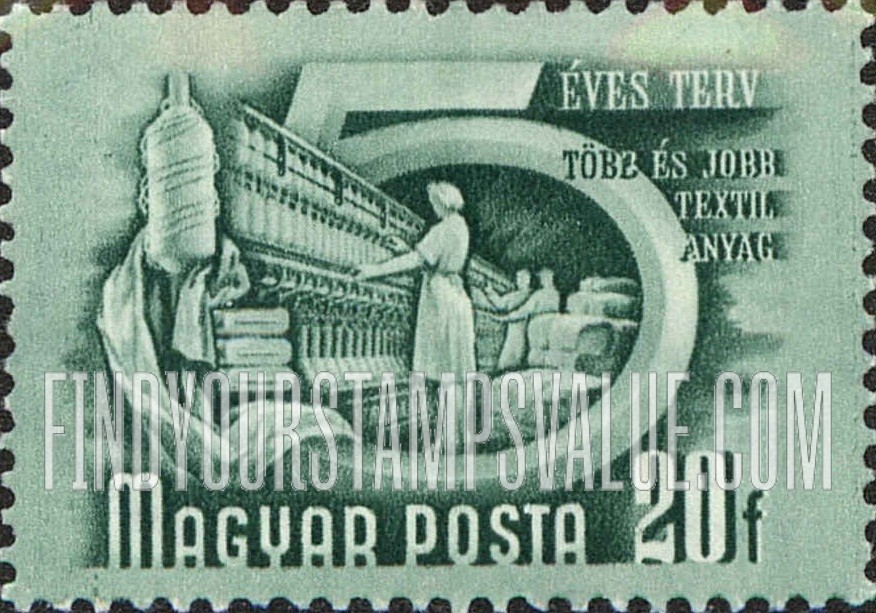 FindYourStampsValue: Textile industry