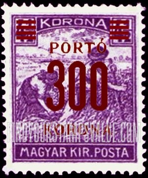 FindYourStampsValue: POSTAGE DUE STAMPS - Harvesting Wheat: Postage Issues Surcharged