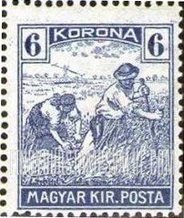 FindYourStampsValue: Harvesting Wheat: Types of 1916-18 Issue