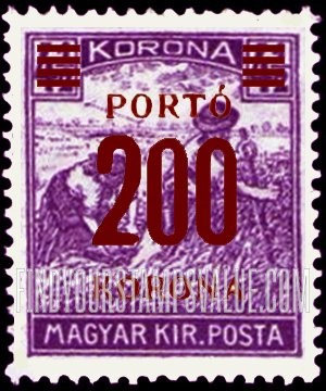 FindYourStampsValue: POSTAGE DUE STAMPS - Harvesting Wheat: Postage Issues Surcharged