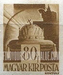 FindYourStampsValue: Crown of Saint Stephen