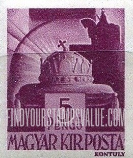 FindYourStampsValue: Crown of Saint Stephen