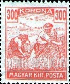 FindYourStampsValue: Harvesting Wheat: Types of 1916-18