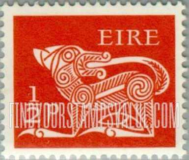 FindYourStampsValue: Dog from Ancient Brooch, County Kilkenny