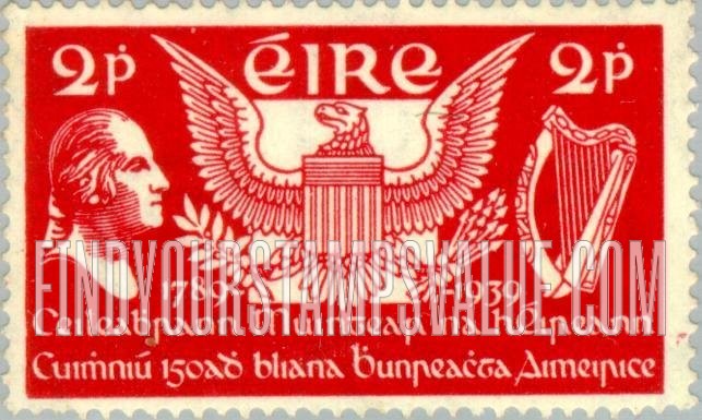 FindYourStampsValue: Washington, US Eagle and Harp