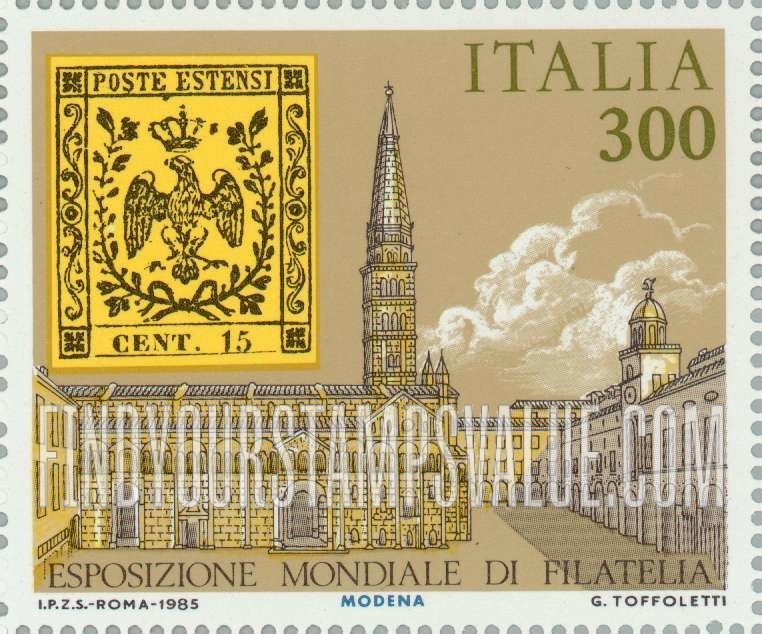 FindYourStampsValue: Modena #3, Modena
