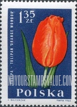 FindYourStampsValue: Garden Flowers: Tulip
