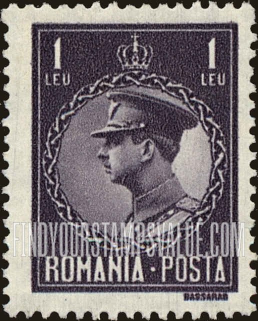 FindYourStampsValue: King Carol II