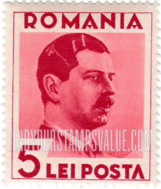 FindYourStampsValue: King Carol II