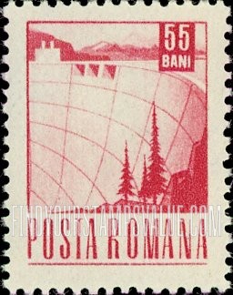 FindYourStampsValue: Dam, vertical: Type of Regular Issue