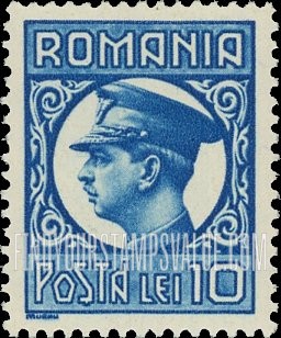 FindYourStampsValue: King Carol II: Carol II Types of 1930-31