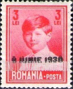 FindYourStampsValue: King Michael: Stamps of 1928-30 Overprinted