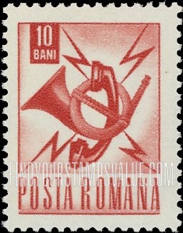 FindYourStampsValue: Communications emblem, vertical