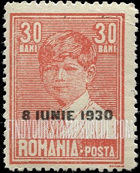 FindYourStampsValue: King Michael: Stamps of 1928-30 Overprinted