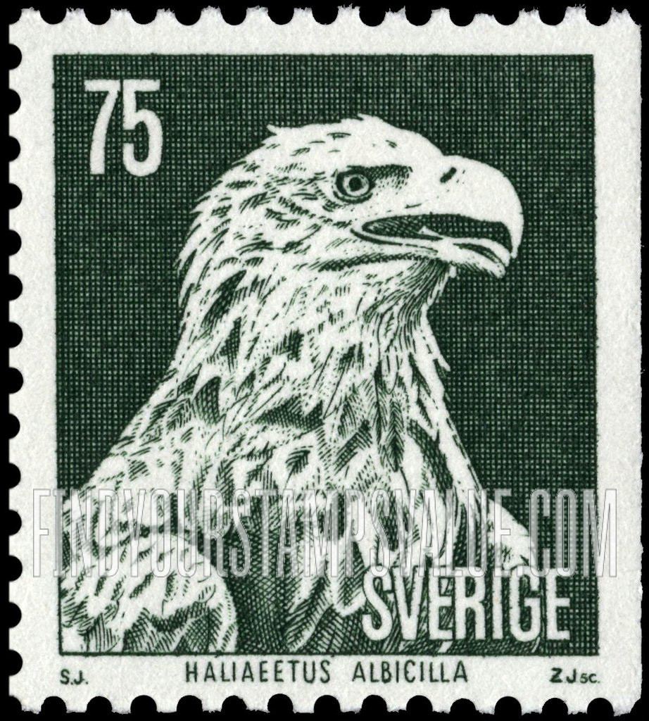 FindYourStampsValue: Protected Animals: White-tailed sea eagle