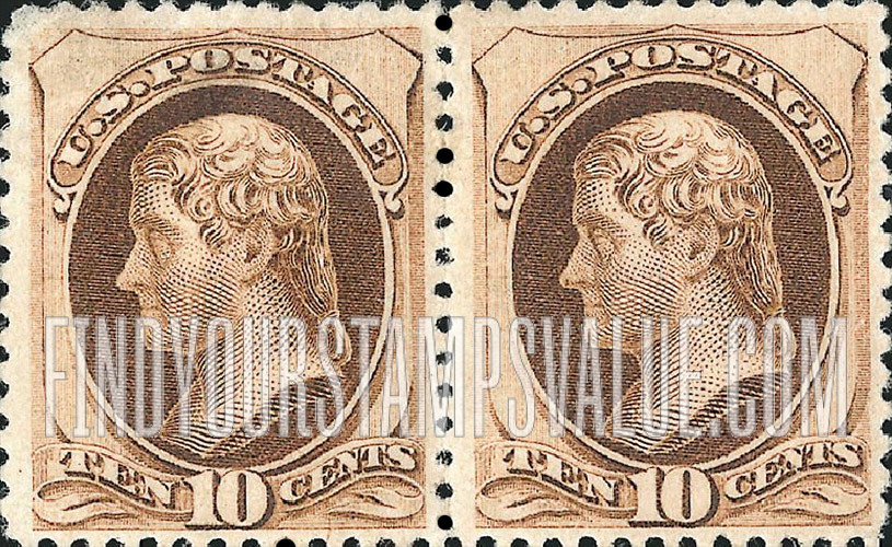 FindYourStampsValue: THOMAS JEFFERSON