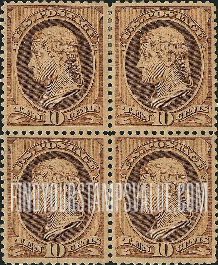 FindYourStampsValue: THOMAS JEFFERSON - Re-engraved