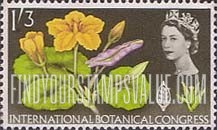 FindYourStampsValue: Great Britain (United Kingdom): 10th International Botanical Congress - Fringed Water Lily