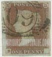 FindYourStampsValue: Great Britain (United Kingdom): Queen Victoria - Penny Red