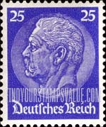 85th Birthday of President von Hindenburg - President von Hindenburg