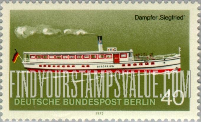 BERLIN - Ships: S.S. Siegfried