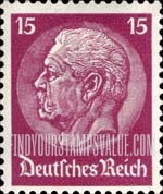 86th Birthday of President von Hindenburg - President von Hindenburg