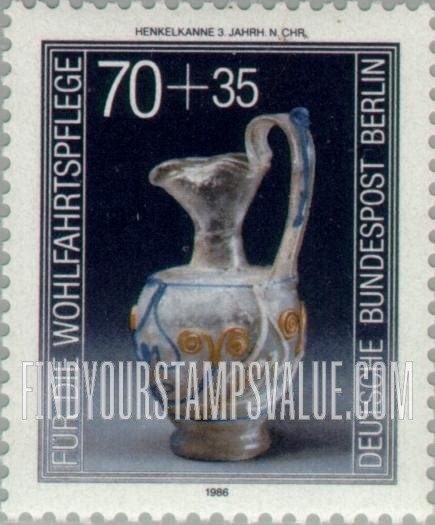 OCCUPATION SEMI-POSTAL - Glassware Type of 1986: Jug, 3rd centennial