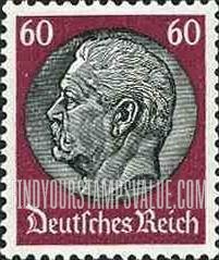 Birthday of President von Hindenburg - President von Hindenburg