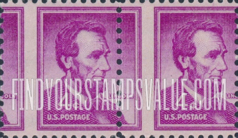 ABRAHAM LINCOLN - Liberty Issue, Miscut