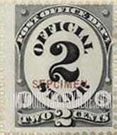POST OFFICE - Numeral of Value, 2c