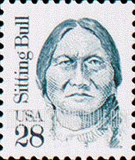 FindYourStampsValue: SITTING BULL - Great Americans