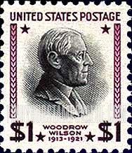 PRESIDENTIAL ISSUE - Woodrow Wilson