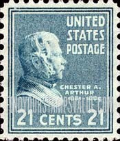 FindYourStampsValue: PRESIDENTIAL ISSUE - Chester A.Arthur