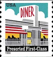 FindYourStampsValue: DINER, Coil stamp
