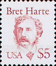 FindYourStampsValue: BRET HARTE - Great Americans