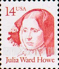 FindYourStampsValue: JULIA WARD HOWE - Great Americans