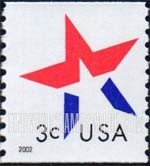 STAR, Self-Adhesive Coil Stamp