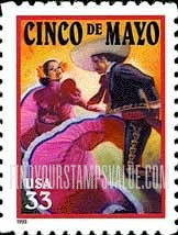 FindYourStampsValue: CINCO DE MAYO, Self-Adhesive stamp