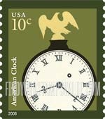 AMERICAN DESIGN SERIES - American Clock, Coil Stamp